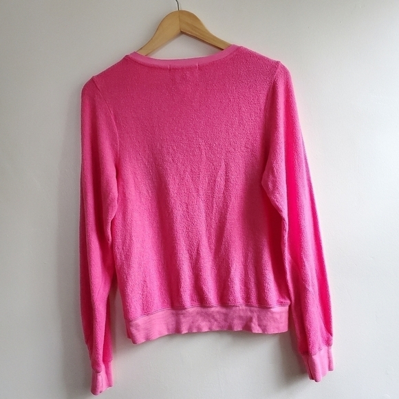 New Wildfox Hallowasted Graphic Halloween Barbiecore Pink Sweatshirt NWT XS - Picture 12 of 14